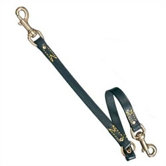 Classic Twin Leather Dog Leash
