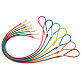 Fashion Tubular Leather Dog Leash