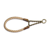Semi-Choke Dog Collar with Embossed Monogram