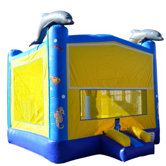 Dolphin Commercial Grade Inflatable Bouncy Castle