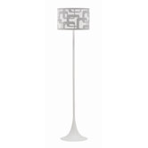 Maude Floor Lamp in White