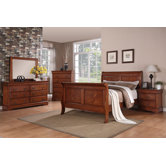 Louie Philippe Sleigh Bedroom Collection