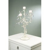 Freya Stainless Steel Candelabra