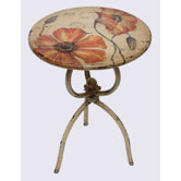 Poppy End Table