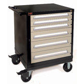 Bench High Standard Mobile Tool Cabinet: 30" W x 28 1/4" D x 40"  H