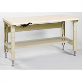 Ergo-Bench Work Station with Stringer: 78" W x 28" D