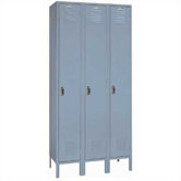 Single Tier Locker - 3 Sections (Unassembled)