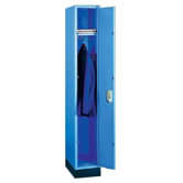 Quiet Door Locker - Single Tier - 1 Section - No Legs or Louvers (Unassembled)