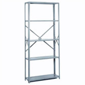8000 Series Open Shelving - 5 Shelves: 84" H x 36" W x 24" D