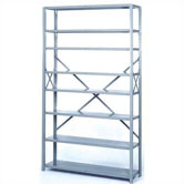 8000 Series Open Shelving - 8 Shelves: 84" H x 36" W x 24" D