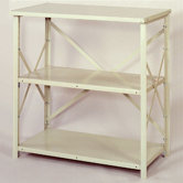 8000 Series Open Counter High Shelving - 3 Shelves: 39" H x 36" W x 24" D