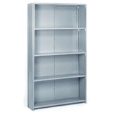 8000 Series Closed Offset Angle Shelving: 84" H x 48" W x18" D