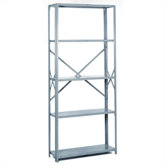 8000 Series: Open Offset Angle Shelving (Medium-Duty): 84" H x 36" W x 12" D