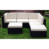 Montecarlo Sectional Sofa with Cushions