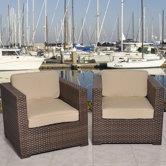 Aventura 2 Piece Deep Seating Group with Cushion