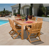 Amazonia Brasilia 7 Piece Dining Set