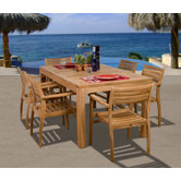 Amazonia Fairmont 7 Piece Dining Set