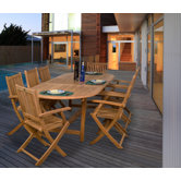 Amazonia Queens 9 Piece Dining Set