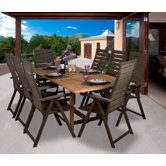 Amazonia Westham 9 Piece Dining Set