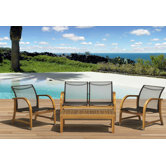 Amazonia Jersey 4 Piece Deep Seating Group