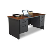 Pronto Double Pedestal Computer Desk