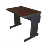 Pronto 36" School Training Table with Lockable Raceway