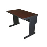 Pronto 42" School Training Table with Lockable Raceway