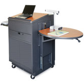 Zapf Office Support Media Center Cart with Steel Door