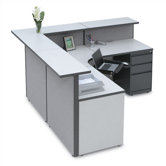Large "L" Reception Unit
