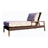South Terrace Chaise Lounge with Cushion