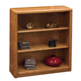 Contemporary Bookcase with 2 Adjustable Shelves