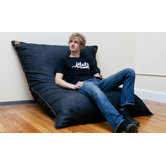 Pillowsaxx Large Denim Bean Bag Lounger