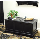 Camden Blanket Chest in Antique Black
