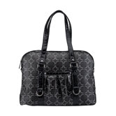 Tomei Ladies Laptop Handbag in Black