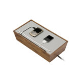 Juice Box Digital Dock in Walnut