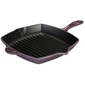 Enameled Cast Iron 10.25" Cassis Grill Pan