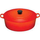 Enameled Cast Iron 6 3/4-Qt. Oval Dutch Oven