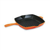 Enameled Cast Iron 10.25" Flame Grill Pan