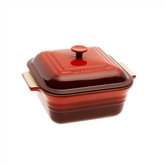 Stoneware 3-Qt. Square Casserole