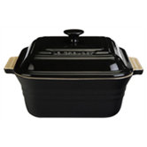 Stoneware 3-Qt. Square Casserole