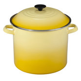 Enamel On Steel 12-qt. Stockpot with Lid