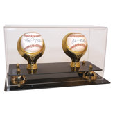Two Baseball Gold Ring and Risers