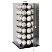 Fifty Six Baseball Rotating Display Case