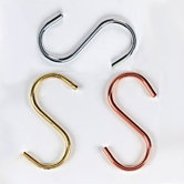 4" Professional Grid Pot Hooks (4 Pack)