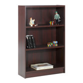 Essentials 48" X 31" Tall Bookcase in Mahogany