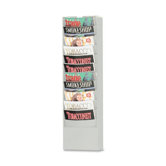 Curved Pocket Rack, 11 Pockets, 9-3/4"x4-1/2"x36-3/8", PM