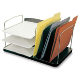 Desk Combo Organizer,Vert./Horz. Pckts,6-1/4"x11"x8-1/4",CCL