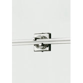 Wall MonoRail Square Power Feed Canopy