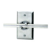 Wall MonoRail Rectangular Power Feed Canopy