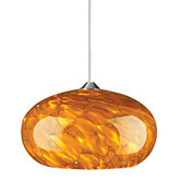2 Light Meteor Frit Pendant